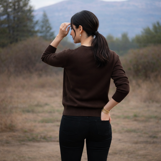 Elara Premium Cashmere Cardigan